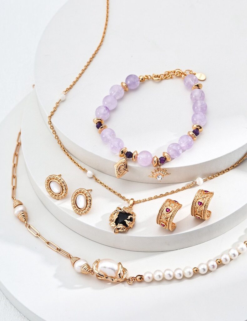 gold plated silver jewelry